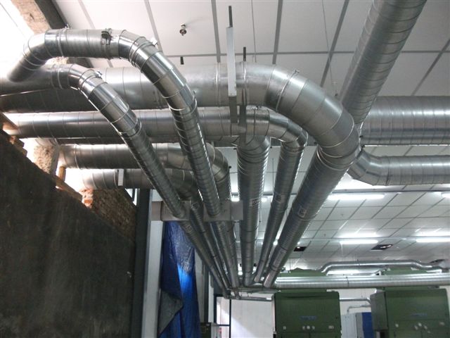 ducting spiral Proyek